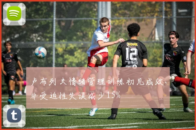 卢布列夫情绪管理训练初见成效，非受迫性失误减少15%